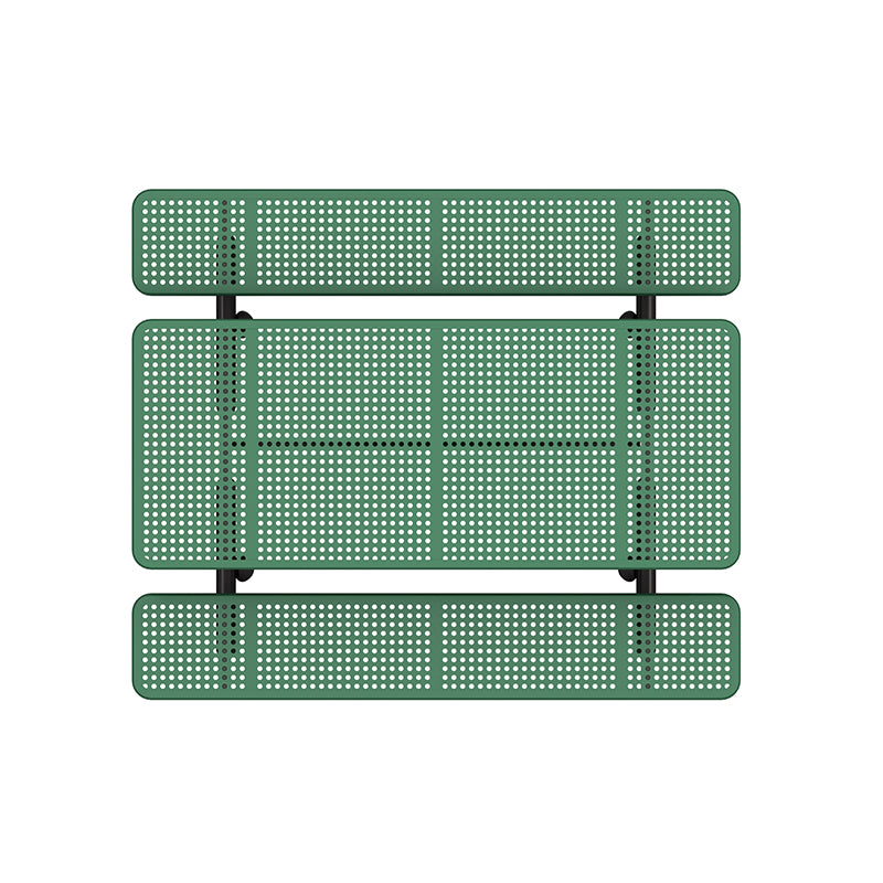 ADA Expanded 8' Steel Picnic Table