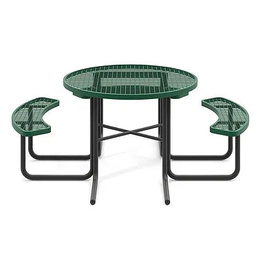 ADA 46" Round Table 3 Seats Diamond Pattern