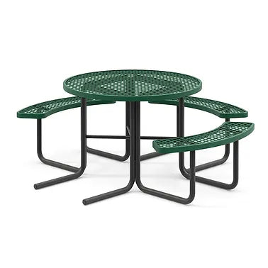 ADA 46" Round Table 3 Seats Diamond Pattern