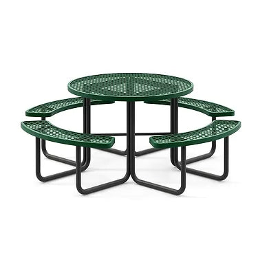 46" Round Table 4 Seats Diamond Pattern