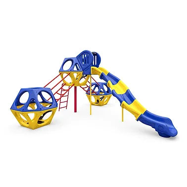 Qube Climb and Slide Playground