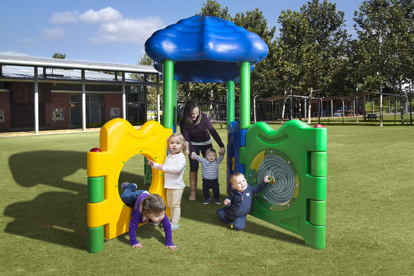 Discovery Center Playhouse Play Structure