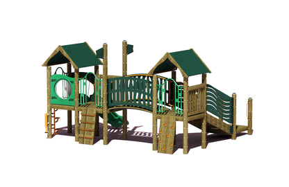 Resort Play System with Green Roof