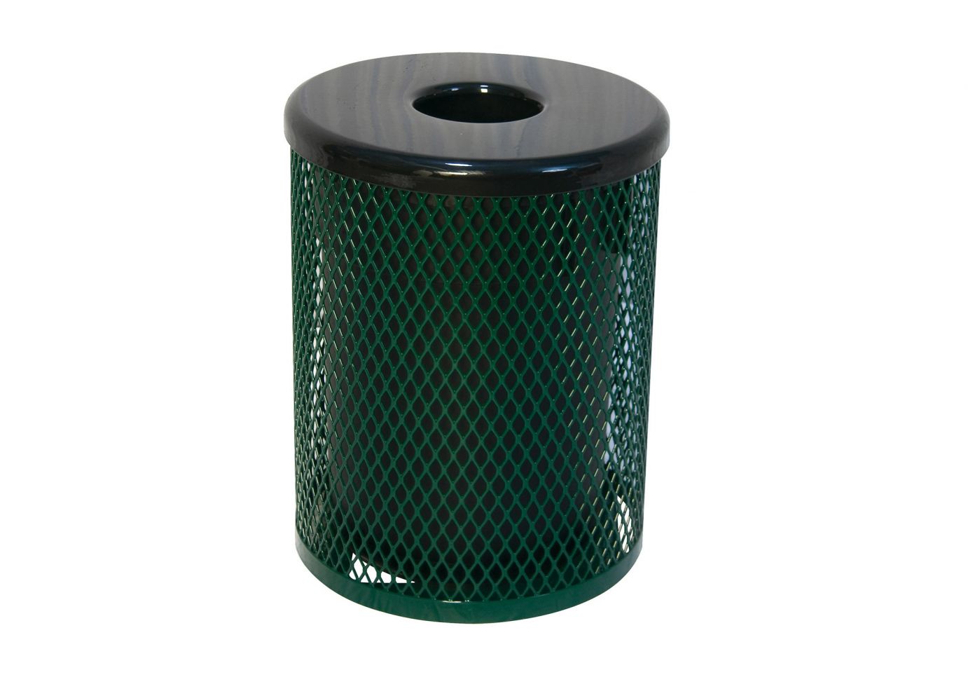 Metal Trash Receptacles