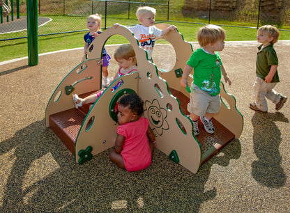 Crawl & Toddle -Coated Steel Play Structure