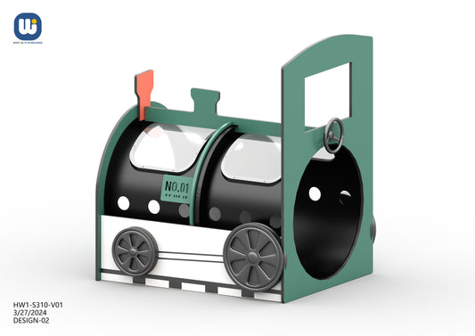 TRAIN CRAWL TUNNEL-ENGINE playground