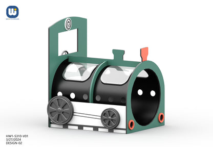 TRAIN CRAWL TUNNEL-ENGINE playground