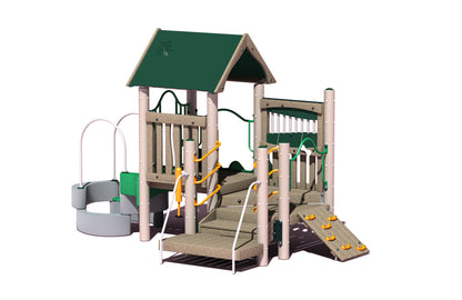 Rocky Top Play System with Green Roof