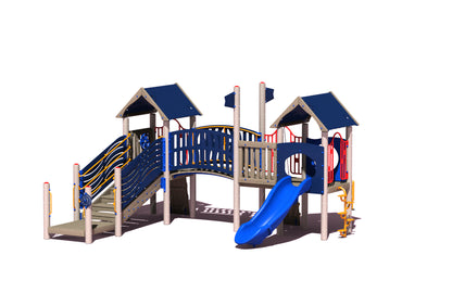 Resort Play System with Blue Roof