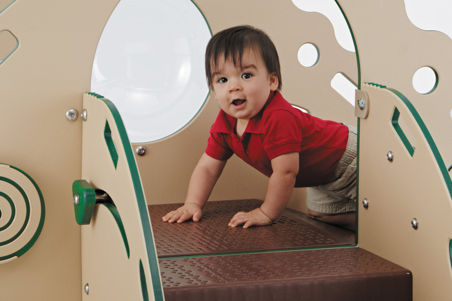 Crawl & Toddle -Coated Steel Play Structure