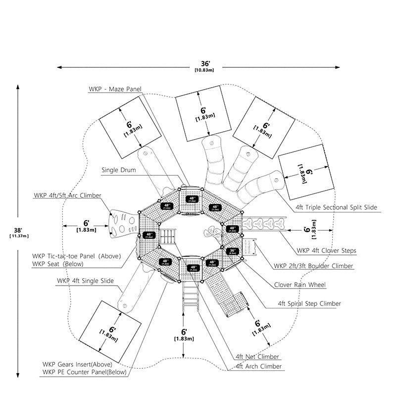 Quad Rush Playground