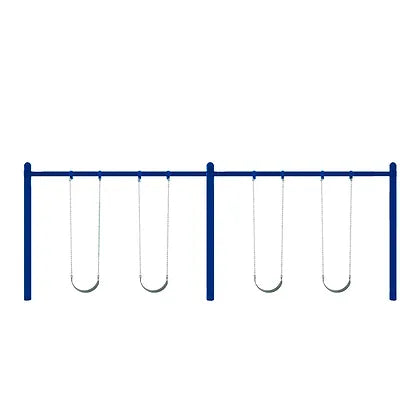 5" Single Post Swing 8ft-2 Bay